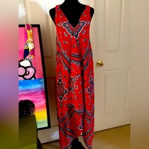 One piece long dress